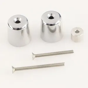 Venta al por mayor CNC aluminio 22mm tapa tapones deslizador para Vespa GTS 125 250 300 motocicletas controles de motocicleta incluyendo Scooter - Product Image 4