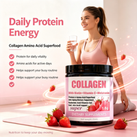 Kolagen Laut Alami Biotin Vitamin E C Bubuk Larut Instan Air Panas Dingin Tanpa Rasa Amis Kolagen Khusus