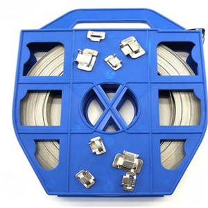 Ss 316 304 Tiras de embalaje de acero inoxidable Correa de flejado de acero inoxidable 19x0,7mm - Product Image 4