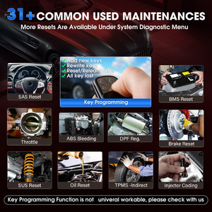 미국 EU 창고 Kingbolen K7 BT 풀 시스템 자동차 OBD2 스캐너 진단 도구 (평생 무료 업데이트 포함) - Product Image 4