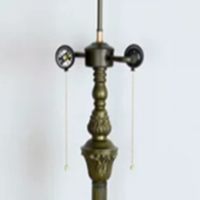 Interrupteur à pied pour lampe de sol, interrupteur à fermeture éclair, double support de lampe pour lampes de table, support d'interrupteur à tirette, adaptateur de douille d'ampoule