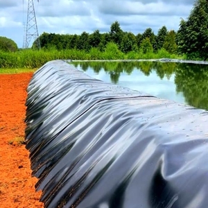 แผ่นพลาสติกปูพื้น 0.5 มม. 0.75 มม. 1.0 มม. 1.5 มม. <span class=keywords><strong>ราคา</strong></span>แผ่น HDPE Geomembrane - Product Image 5