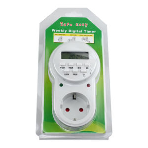 Euro UK US <span class=keywords><strong>Plug</strong></span> Digital Semanal Programable Enchufe de pared eléctrico Toma de corriente Temporizador Interruptor Salida Reloj de tiempo 220V/110V - Product Image 5