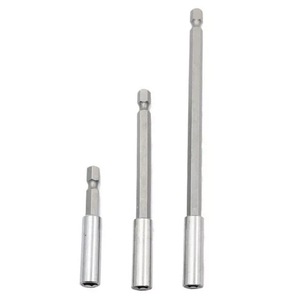Jiu Shun Screwdriver Bit Extension Rod 60mm 100mm 150mm Hex Shank For Drill Steel Material - Product Image 4