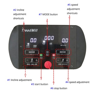 Universal Commercial Spar Parts <b>Display</b>+invertor+<b>cable</b>+safety Key Gym Controller for AC Motor AC98 Treadmill Controller - Product Image 3