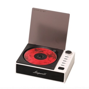 Lecteur CD portable personnalisé en usine, Bluetooth 5.1, double haut-parleur, rechargeable, pour la maison, la chambre, le bureau, lecteur de musique, entrée optique USB FM, coque ABS - Product Image 6