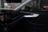 Kit d'éclairage d'ambiance dynamique amélioré pour Audi B9 A4 S4 A5 S5 2015-2024, garniture de console centrale LED intérieure OEM