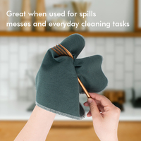 Serviette sans papier de haute qualité sans papier coton biologique réutilisable écologique sans papier serviettes pour cuisine lavage de voiture OEM impression numérique