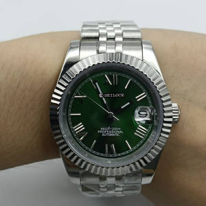 Relojes Mecánicos SEILOCE con Logotipo Personalizado, Esfera Romana, Movimiento Automático Japonés NH35, Relojes de Lujo para Hombre - Product Image 1