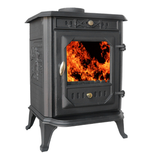 Poê<span class=keywords><strong>le</strong></span> à <span class=keywords><strong>bois</strong></span> à feu réel <span class=keywords><strong>au</strong></span> design moderne, foyer pour usage domestique avec fonction de <span class=keywords><strong>chauffage</strong></span> pour salon - Product Image 3