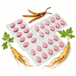 Compléments alimentaires naturels en gros : Comprimés de Horny Goat Weed pour l'énergie, la vitalité et le soutien immunitaire - Product Image 1