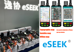 ESEEK 4G Wasserdichtes <span class=keywords><strong>GPS</strong></span>-Tracker-Halsband für Hunde mit Trainings funktion Leistungs stärker als Garmins - Product Image 4