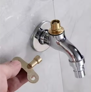 Serrure de robinet d'eau froide murale extérieure moderne en alliage de <span class=keywords><strong>zinc</strong></span> et noyau de vanne en céramique pour le bassin de <span class=keywords><strong>jardin</strong></span> et l'utilisation de la machine à laver - Product Image 3