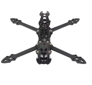 Mark4 RC <b>Racing</b> <b>Drone</b> Quadcopter 7inch 295mm Carbon Fiber Frame Kit Remote Control Arm Motor Power Black - Product Image 1