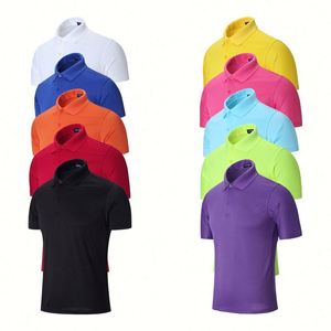 2025 Competitive Price Customized Logo Lapel Collar Polo <b>Shirt</b> 180g Cotton Golf Polo T <b>Shirt</b> Cotton Men Polo <b>Shirt</b> - Product Image 4
