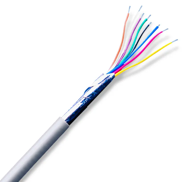Электрический кабель с Оловянным покрытием из меди и алюминиевой фольги, 8 ядер, 26awg