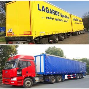 Xe tải Rèm bên không thấm nước chống tĩnh điện dệt tráng đồng bằng PVC vải bạt CuộN - Product Image 5