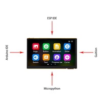 ESP32-P4 dengan Papan Pengembangan Layar Sentuh Resistif 7-inci C6 Terintegrasi, Layar Sentuh LCD IPS 7 inci, USB Type-C & Antarmuka
