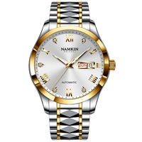 Reloj Automático de Lujo para Hombre de 41 mm con Logotipo Personalizado, Movimiento Mecánico NH36, Acero Inoxidable 316L, Resistente al Agua 50 m