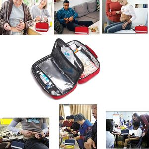 Sac isotherme portable pour insuline, étui de voyage, étanche, organiseur médical pour diabétiques, sac de refroidissement isolé pour médicaments - Product Image 4