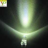 3mm fiche technique led 3mm ampoules led blanches led diode 3-3.4v diode led blanc chaud diodes électroluminescentes Composants électroniques led