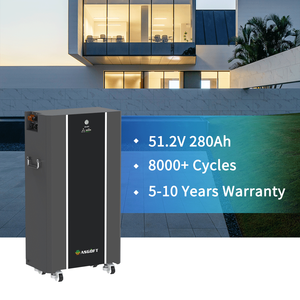 Baterías de Iones de Litio Prismáticas de 280 Ah en Stock en la UE, Batería Lifepo4 de 15 kWh Montada en el Suelo, Sistema de Almacenamiento de Energía Doméstico Móvil de 51,2 V - Product Image 1