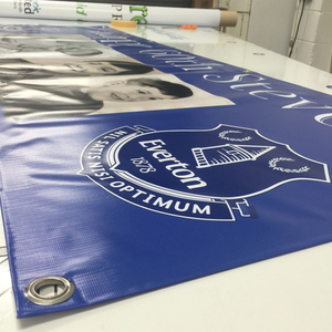 Mịn scrimless biểu ngữ tùy chỉnh bóng kích thước lớn <span class=keywords><strong>PVC</strong></span> biểu ngữ với đôi khâu cạnh - Product Image 2