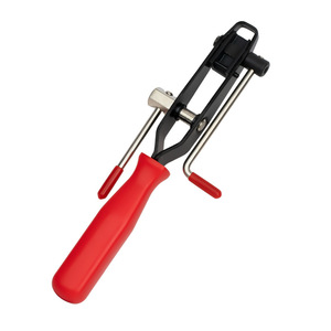 Lot de 2 pinces de serrage pour soufflets de cardan sans oreilles, outil manuel de réparation pour demi-arbre, <span class=keywords><strong>cage</strong></span> à rotule, cache-poussière et collier de serrage de tuyau de voiture - Product Image 1