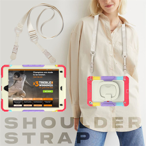 Fábrica al por mayor TPU de silicona suave Arco Iris funda protectora para tableta para niños con soporte con estuche para bolígrafo para <span class=keywords><strong>iPad</strong></span> <span class=keywords><strong>Pro</strong></span> 9,7 Air 2 - Product Image 4