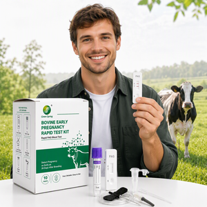 Kit <span class=keywords><strong>de</strong></span> Detección Rápida <span class=keywords><strong>de</strong></span> Gestación Temprana en Bovinos PAG, Instrumento Veterinario para Animales, Tira Reactiva <span class=keywords><strong>de</strong></span> <span class=keywords><strong>Sangre</strong></span> Completa, Prueba <span class=keywords><strong>de</strong></span> Gestación para Vacas - Product Image 4