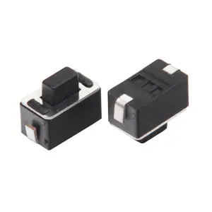 Tact switch 3*6*4.3 U-shaped foot patch 3x6x5 body temperature gun push button switch 2 pin smd Tactile switch high quality