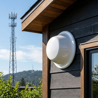 Antenne de plafond intérieure 800-2700 MHz, amplificateur répéteur de signal de téléphone portable, modèle A1160 5dBi, connecteur N femelle traversant