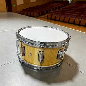 Tambor Clásico <span class=keywords><strong>Sanre</strong></span> Snare Drum 14"X6.5 DF-AM14-OAK, Instrumento de Percusión de Robusta Construcción, Ajustable y Hecho a Mano con Cámara de Roble - Product Image 4