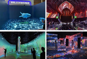 Panel LED Flexible SMD de Alta Resolución HD P2.5 a Todo Color para Experiencia <span class=keywords><strong>Virtual</strong></span> Inmersiva en Interiores, Pantalla LED para Espacio Creativo - Product Image 6