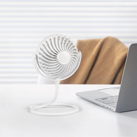 Kleiner Tischventilator mit LED-Licht, faltbar, neue Gadgets, USB-Elektro-Tischventilator, Mini-USB-Tischventilator