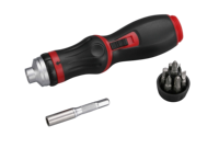 Penjualan Terbaik 1/4 Mega Pro Dr guna ganda Bar geser Ratchet obeng tangan alat untuk ekspor