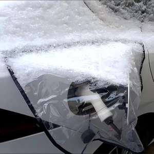 Nouvelle housse de chargeur de voiture électrique à double bande magnétique avec impression de logo, protection IP67, 50x60cm, PVC/Polyester, pour tous les modèles de voitures BYD - Product Image 2