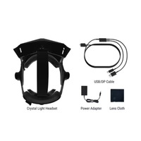 Casque Pi Max Crystal Light VR uniquement PC Version 8K 35PPD Supper Clear Vison pour ordinateur Steam VR