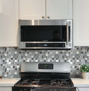 Aluminium auto-adhésif Pvc Mosaïque <span class=keywords><strong>Salle</strong></span> <span class=keywords><strong>de</strong></span> <span class=keywords><strong>bain</strong></span> Cuisine Dosseret Remodelage Mural Mosaïque 4m Adhésif Stratifié Pvc Carrelage Mural - Product Image 4