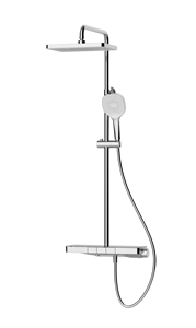 Basin Faucet, 66206B, 662 Square B, Chrome, Single Lever <b>Deck</b> Mount 360 Swivel, Residential & Commercial Brass Basin Mixer - Product Image 4
