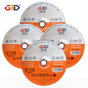 Disque à meuler en aluminium de 9 pouces, grain extra fin 80, haute dureté, épaisseur de 6 mm, diamètre intérieur de 22 mm en acier inoxydable - Product Image 2