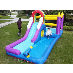 NBINFLATABLE Cheap <b>Inflatable</b> <b>Water</b> <b>Slide</b> Bouncers for Sale, Homeuse Bouncer Toddlers, Oxford Cloth Nylon NB-OX8802 <b>Inflatable</b> W - Product Image 4