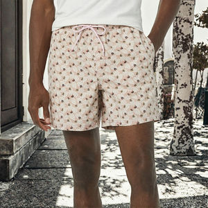 Shorts de basketball pour hommes, taille mi-haute, respirants, séchage rapide, en toile 100% coton, avec logo personnalisé, grandes tailles, OEM, très demandés pour l'été - Product Image 2