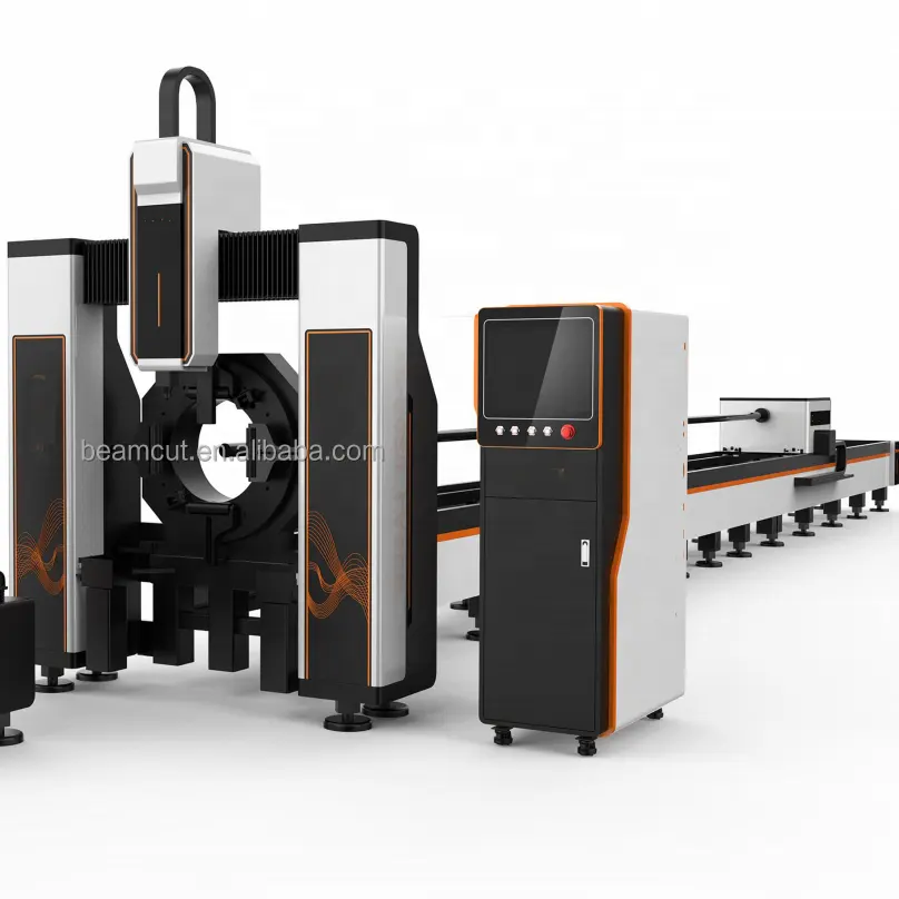 Hồ Sơ chùm thép lớn h phần máy cắt laser CNC-Máy khoan và cắt chùm