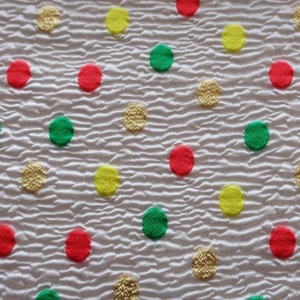 Il design unico 100% poliestere crêpe bubble cut punto modello jacquard broccato tessuto per l'abbigliamento - Product Image 3
