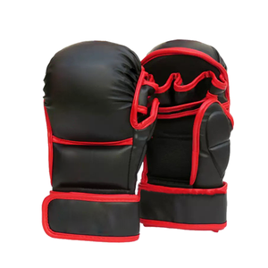 <span class=keywords><strong>Guantes</strong></span> de boxeo con logotipo personalizado <span class=keywords><strong>Guantes</strong></span> de entrenamiento MMA de cuero PU <span class=keywords><strong>Guantes</strong></span> de medio dedo <span class=keywords><strong>Guantes</strong></span> De Boxeo - Product Image 2