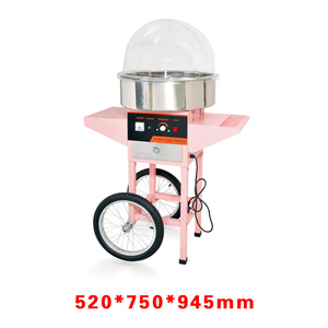 Chariot <span class=keywords><strong>à</strong></span> <span class=keywords><strong>Barbe</strong></span> <span class=keywords><strong>à</strong></span> <span class=keywords><strong>Papa</strong></span> Commercial JMH-505 avec Fonction de Chauffage Électrique, Facile <span class=keywords><strong>à</strong></span> Utiliser, Petit Chariot 220V 1030W pour Stands Commerciaux et Domestiques - Product Image 4