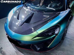 Nuevo capó de motor de fibra de carbono de alta calidad estilo N para <span class=keywords><strong>540s</strong></span> 570GT 720s Ajuste perfecto Marca ZNDR Tornillo incluye pernos - Product Image 5