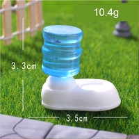 Figurines de chat artificielles en résine de 1 à 3 cm, figurines d'animaux peintes à la main, accessoires de jardin, décoration de jardin miniature, maison de poupée DIY