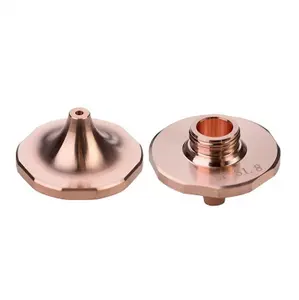 High Quality SP Fast Laser Cutting Nozzles D28 H15 M11 T2 Red Copper Height 15mm Diameter 28mm